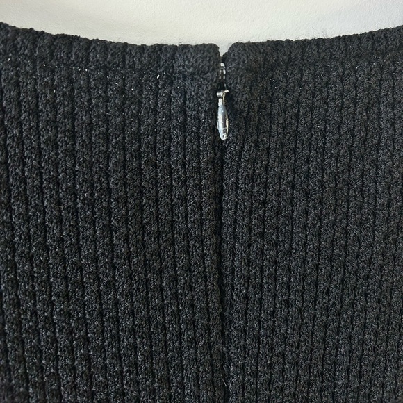 ST. JOHN CAVIAR Knit Classic Dress Wool Blend - Picture 7 of 10
